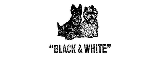 "BLACK & WHITE" logo