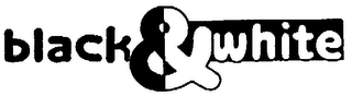 BLACK & WHITE logo