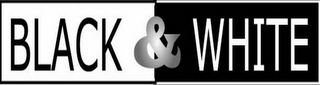 BLACK & WHITE logo