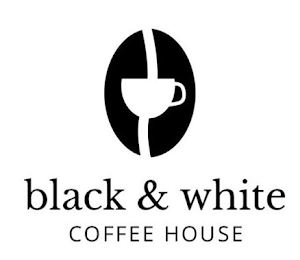 BLACK & WHITE COFFEE HOUSE logo