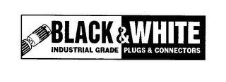 BLACK & WHITE INDUSTRIAL GRADE PLUGS & CONNECTORS logo