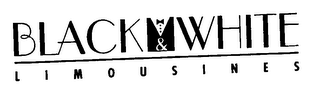 BLACK & WHITE LIMOUSINES logo