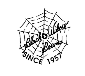 BLACK WIDOW BOWS SINCE 1957 logo