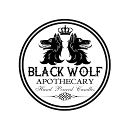 BLACK WOLF APOTHECARY HAND POURED CANDLES logo