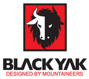 BLACK YAK DESIGNED BY MOUNTAINEERS logo