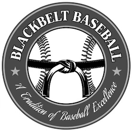 BLACKBELT BASEBALL A TRADITION OF BASEBALL EXCELLENCE logo