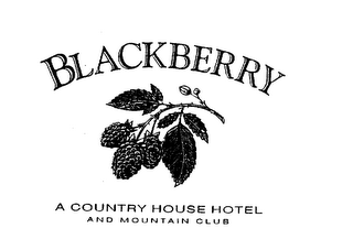 BLACKBERRY A COUNTRY HOUSE HOTEL AND MOUNTAIN CLUB logo