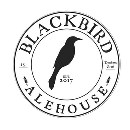 BLACKBIRD ALEHOUSE EST. 2017 15 DUNHAM ST. logo