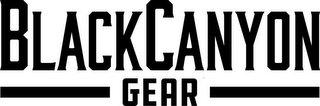 BLACKCANYON GEAR logo