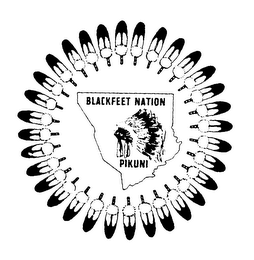 BLACKFEET NATION PIKUNI logo
