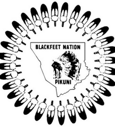 BLACKFEET NATION PIKUNI logo