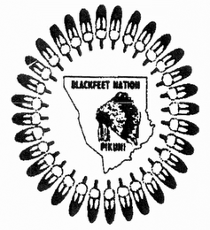 BLACKFEET NATION PIKUNI logo