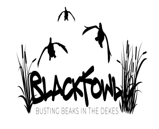 BLACKFOWL BUSTING BEAKS IN THE DEKES logo