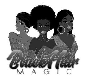 BLACKHAIR MAGIC logo