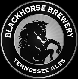 BLACKHORSE BREWERY TENNESSEE ALES logo