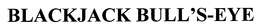 BLACKJACK BULL'S-EYE logo