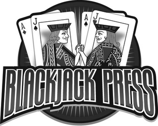 BLACKJACK PRESS logo