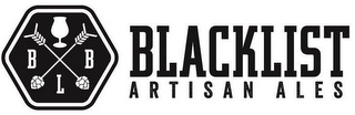 BLACKLIST ARTISAN ALES B L B logo