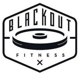 BLACKOUT FITNESS X logo
