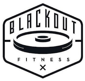 BLACKOUT FITNESS X logo