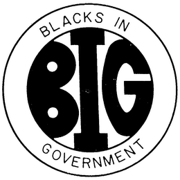 BLACKS IN BIG GOVERNMENT logo