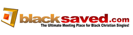 BLACKSAVED.COM THE ULTIMATE MEETING PLACE FOR BLACK CHRISTIAN SINGLES! logo