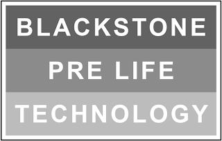 BLACKSTONE PRE LIFE TECHNOLOGY logo
