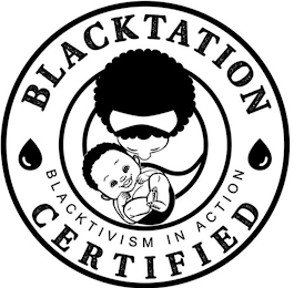 BLACKTATION CERTIFIED BLACKTIVISM IN ACTION logo
