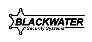 BLACKWATER SECURITY SYSTEMS logo