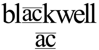 BLACKWELL AC logo
