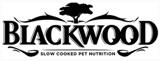 BLACKWOOD SLOW COOKED PET NUTRITION logo