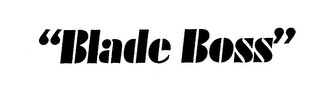 "BLADE BOSS" logo
