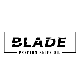 BLADE PREMIUM KNIFE OIL logo