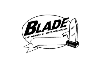 BLADE THE WORLD'S #1 KNIFE PUBLICATION logo