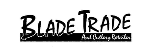 BLADE TRADE AND CUTLERY RETAILER logo