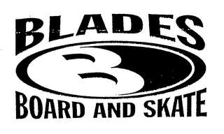 BLADES BOARD AND SKATE logo