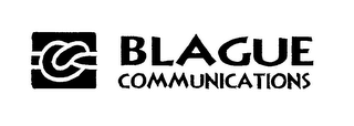 BLAGUE COMMUNICATIONS logo
