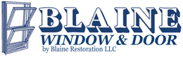BLAINE WINDOW & DOOR BY BLAINE RESTORATION LLC logo