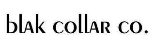 BLAK COLLAR CO. logo