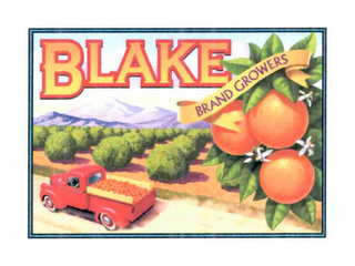 BLAKE BRAND GROWERS logo
