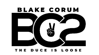 BLAKE CORUM BC2 THE DUCE IS LOOSE logo