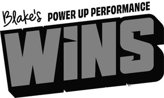 BLAKE'S POWER UP PERFORMANCE WINS logo