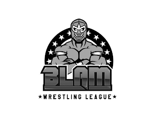 BLAM WRESTLING LEAGUE logo