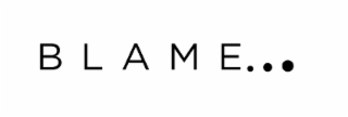 BLAME logo