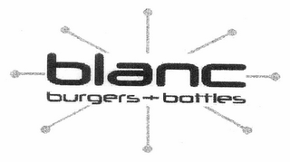 BLANC BURGERS + BOTTLES logo