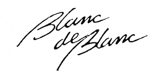 BLANC DE BLANC logo