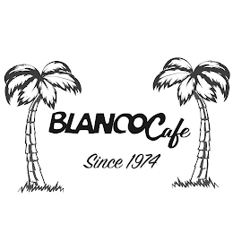BLANCO CAFE SINCE 1974 logo