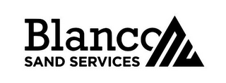 BLANCO SAND SERVICES logo