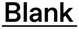 BLANK logo