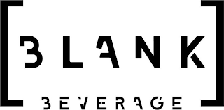 BLANK BEVERAGE logo